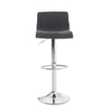 Miniatyrbild 2 av 4: Barstol - CLP - HOOVER - 100% Polyester - Höjdjusterbar - Kromat Metall