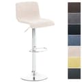 Miniatyrbild 1 av 4: Barstol - CLP - Hoover - Justerbar Höjd - 100% Polyester Tyg - Kromad Metall