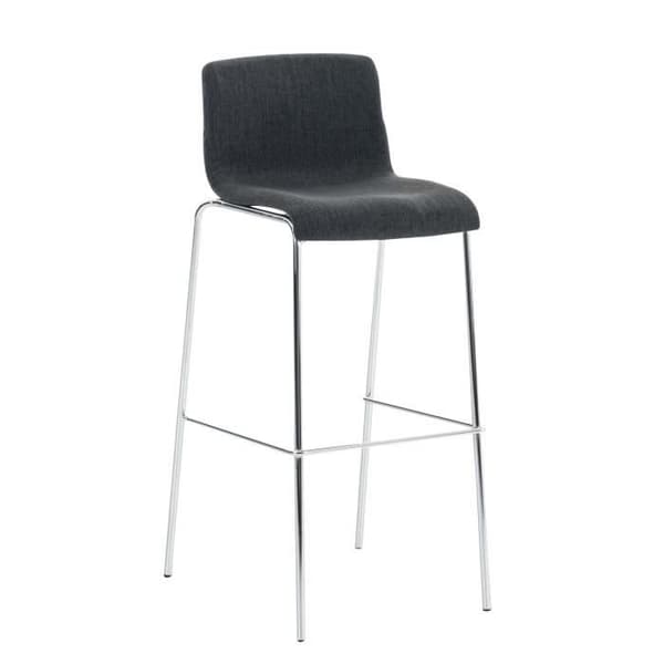 Barstol - CLP - HOOVER - Polyester Tyg - Metall - Modern Design