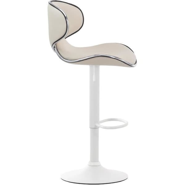 Barstol - CLP - Las Vegas V2 - Imiterat läder - Beige - Modern design
