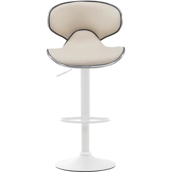 Barstol - CLP - Las Vegas V2 - Imiterat läder - Beige - Modern design