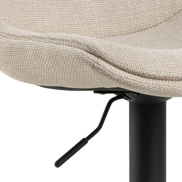 2 x Adisa barstol höjdjusterbart snurrfunktion beige.