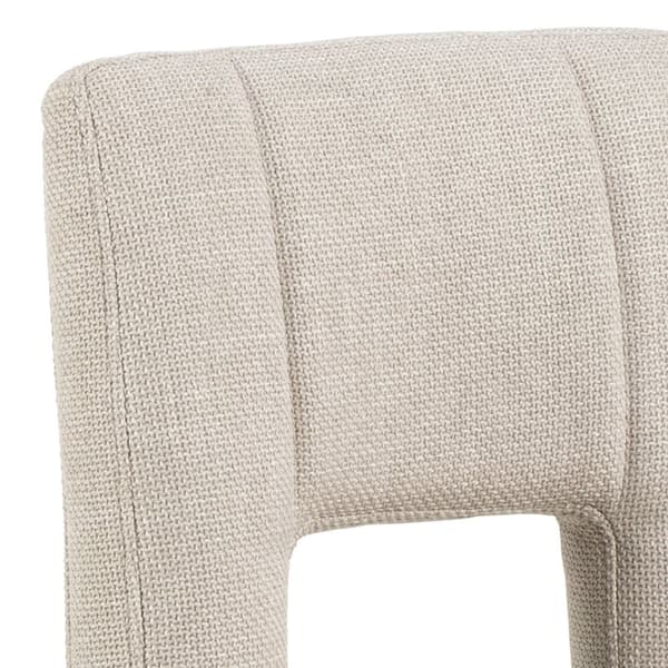 2 x Sylvia barstol høydejusterbar dreiefunksjon beige.
