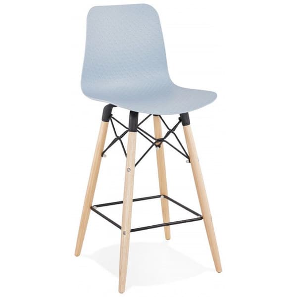 Kokoon "Detroit Mini" dekorativ barstol - Soft Blue - 1 Pall