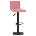 Miniatyrbild 3 av 9: Barstolar 2 st rosa sammet