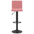 Miniatyrbild 4 av 9: Barstolar 2 st rosa sammet