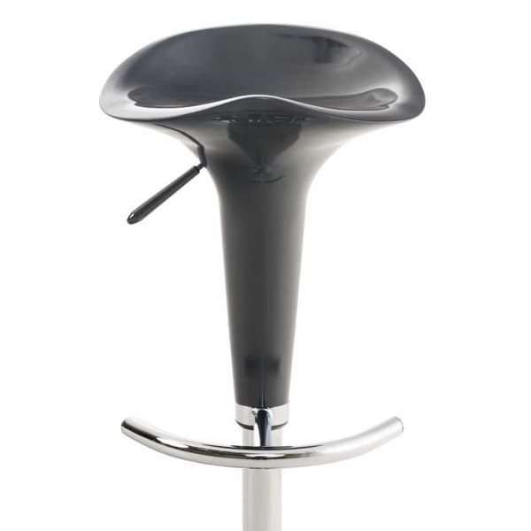Barpall - MAILLAT - Grå - Tyg - Justerbar i höjdled - Modern - Design