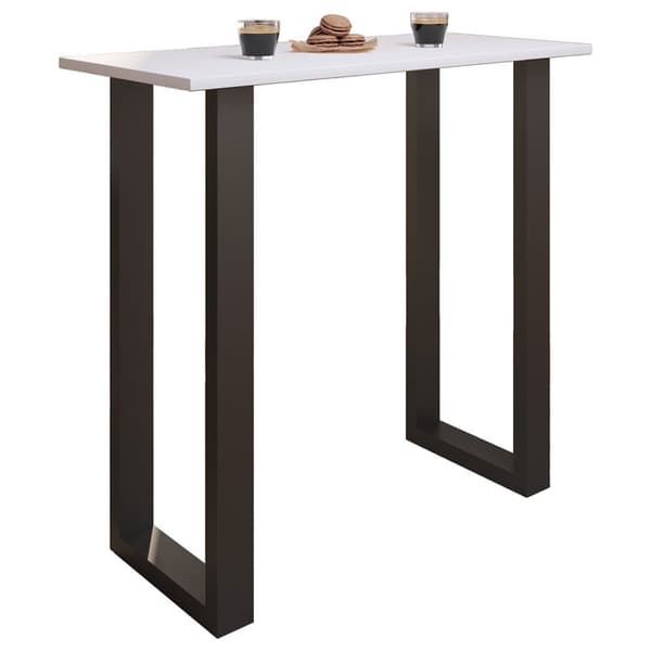 Xona barbord 110x50 hvit, svart.