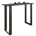 Miniatyrbilde 3 av 4: Xona barbord 140x50 antracitt, svart.