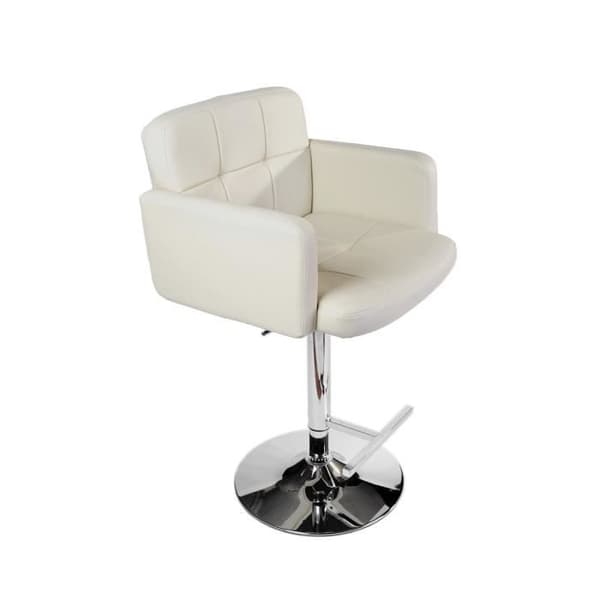 Barstol - CLP - LOS ANGELES - PU-design - Justerbar 64-85 cm - 360° vridbar