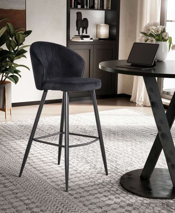 Rootz Scandinavian Design -baarijakkarat - Modernit työtuolit - Korkea istuvuus - 56 cm x 102,5 cm x 52,5 cm
