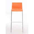 Miniatyrbild 2 av 4: Barstol - CLP - Hoover - Plastisk sits - Orange - Metall