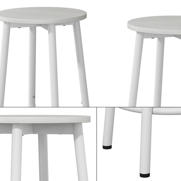 Edmonton barstol, 31,5 x 64 cm 2 st, Vit, Vicco