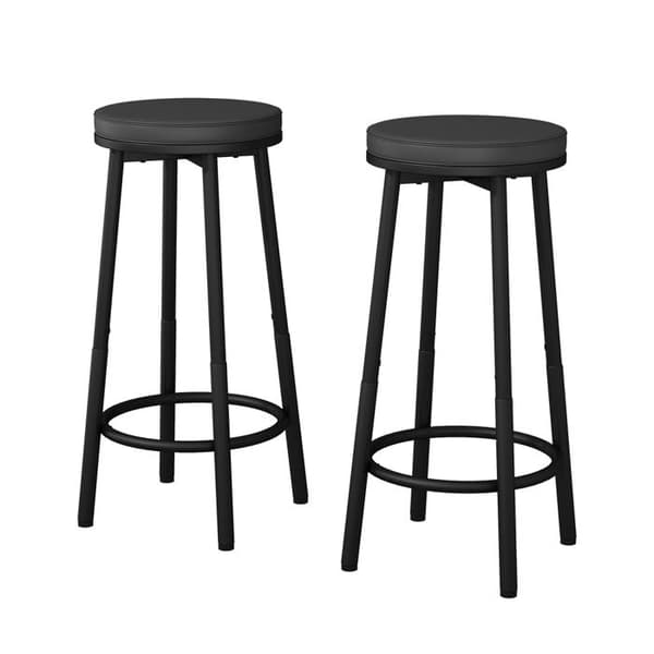 Edmonton barstol, 31,5 x 64 cm 2 st, Svart, Vicco