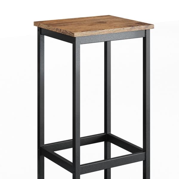 Vicco Fyrk Barpall, Rustik Ek, 34 x 78 cm 2 st