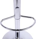 Miniatyrbillede 7 af 8: Rootz Barstol - Kunstlæder - Metalstel - Højdensitetsskum - Højdejusterbar - Krombund - Drejelig skammel - 84-106 cm x 35x38 cm