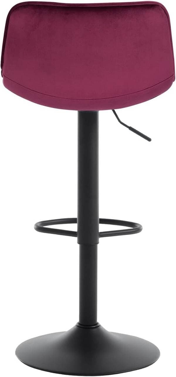 Rootz baarijakkara - Työtuoli - Kääntyvät jakkarat - Velvet-istuin - Ergonominen muotoilu - 82,5 cm - 104 cm