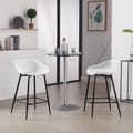 Miniatyrbild 4 av 8: Rootz Hollow Back Barpall Set - Counter Chair - High Back Chair - PP Material - Ergonomisk design - 47cm x 84cm x 48,5cm