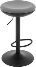 Pikkukuva 1 / 9: Rootz kääntyvä baarijakkara - Työtuoli - Moderni bistrojakkara - Säädettävä korkeus - 41 x (64-85) x 41 cm - Hengittävä elastinen kangas - Metalli