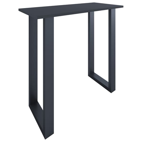 Xona barbord 110x50 antracit, svart.