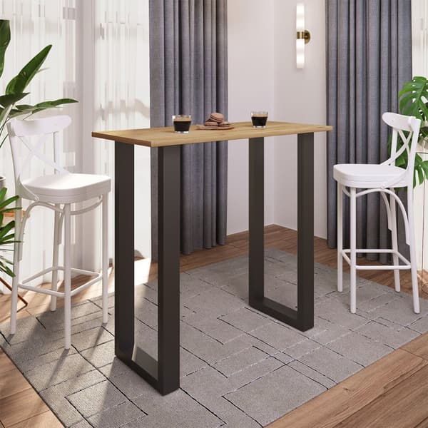 Xona barbord 110x50 ek dekor, svart.