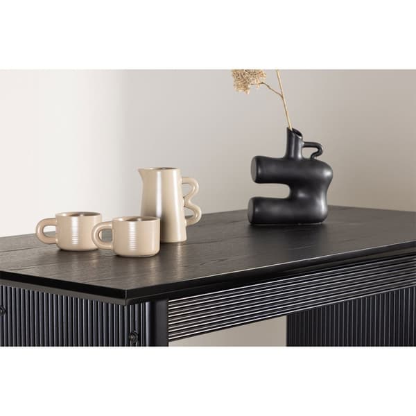 Vail barbord 60x120 cm svart.