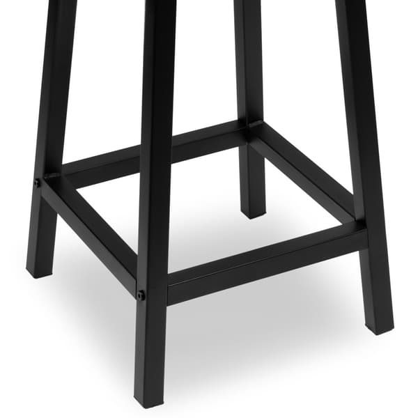 Flint Rustic loft teollisuusjakkara, vanhentunutta tammea
