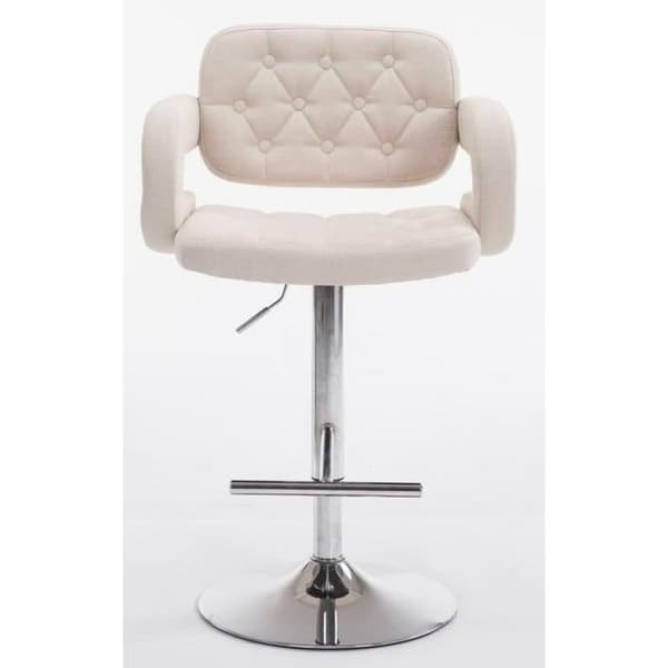 Barstol - CLP - Dublin - Höjdjusterbar - Set om 2 - Beige