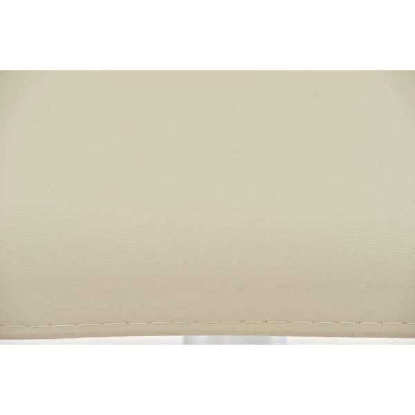 Dyn höjdjusterbar barpall i konstläder - CLP - Beige - 87x36x38 cm