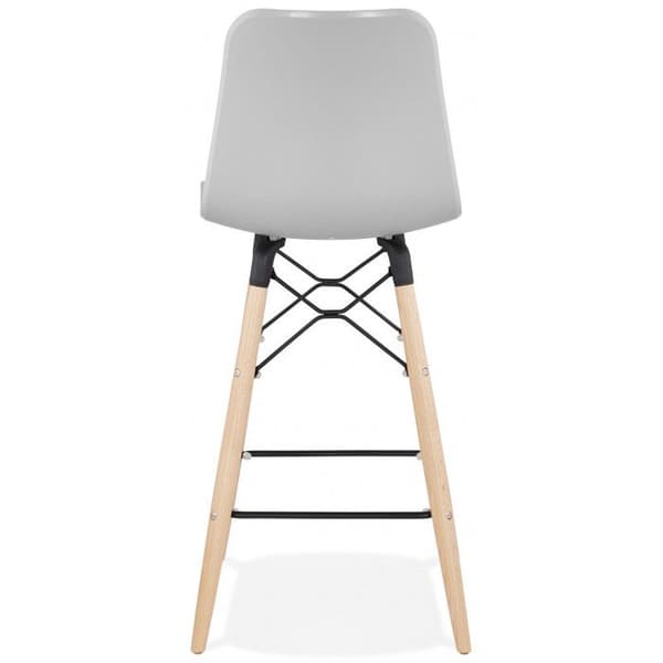 Kokoon "Detroit Mini" dekorativ barstol - Grå - 1 Pall