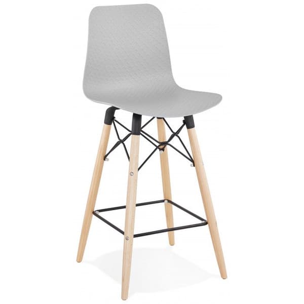 Kokoon "Detroit Mini" dekorativ barstol - Grå - 1 Pall