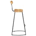 Miniatyrbillede 3 af 11: vidaXL barstole 2 stk. 49x43x103 cm massivt mangotræ