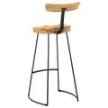 Miniatyrbillede 4 af 11: vidaXL barstole 2 stk. 49x43x103 cm massivt mangotræ