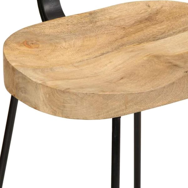 vidaXL Barkrakker 2 stk 49x43x88 cm heltre mango