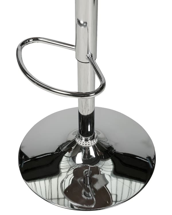 Barstolar 2-pack Mörkt Trä med Svart Konstläder Sits Fotpallar Svängbara Gaslift Justerbar Höjd Modern