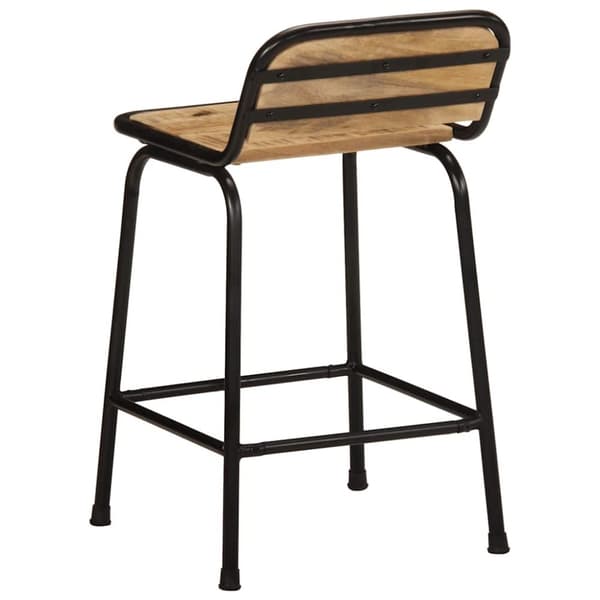 vidaXL Barkrakker 2 stk 46x35,5x70 cm grovt heltre mangotre
