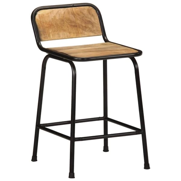 vidaXL Barkrakker 2 stk 46x35,5x70 cm grovt heltre mangotre