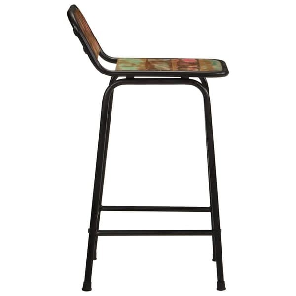 vidaXL Barkrakker 2 stk 46x35,5x80 cm gjenvunnet heltre