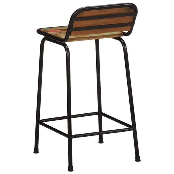 vidaXL Barkrakker 2 stk 46x35,5x80 cm gjenvunnet heltre