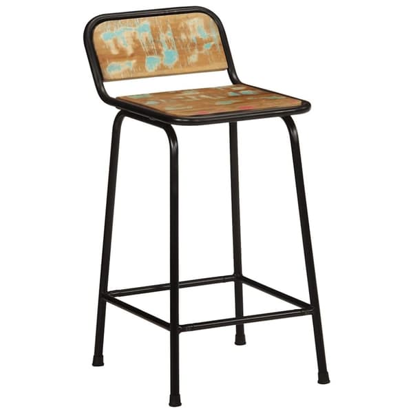 vidaXL Barkrakker 2 stk 46x35,5x80 cm gjenvunnet heltre