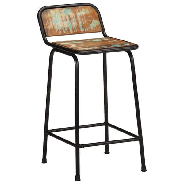 vidaXL Barkrakker 2 stk 46x35,5x80 cm gjenvunnet heltre