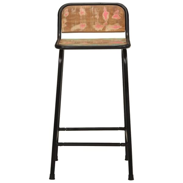 vidaXL Barkrakker 2 stk 46x35,5x80 cm gjenvunnet heltre