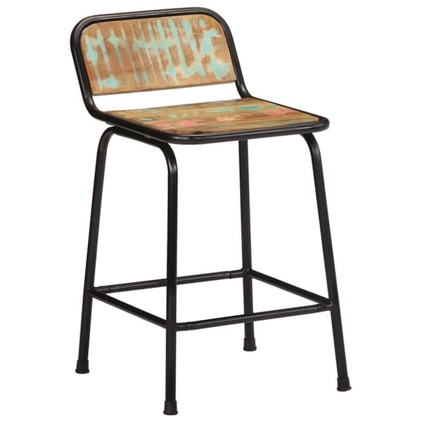 vidaXL Barkrakker 2 stk 46x35,5x70 cm gjenvunnet heltre
