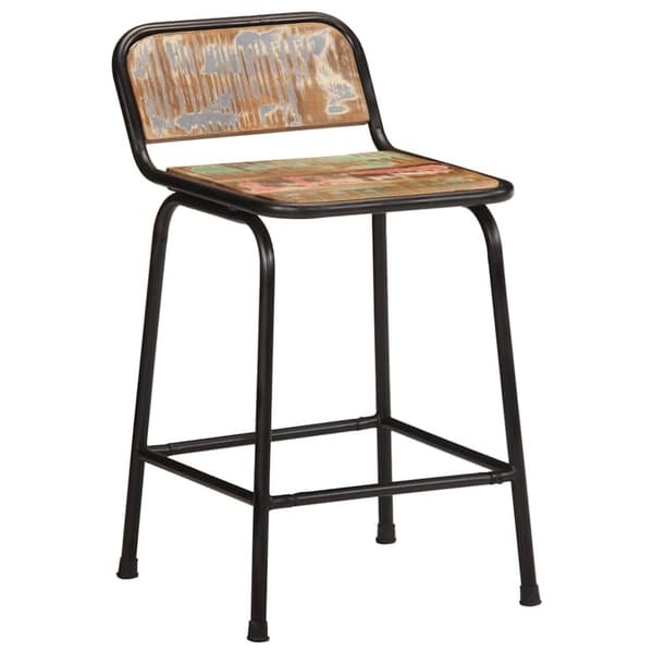 vidaXL Barkrakker 2 stk 46x35,5x70 cm gjenvunnet heltre