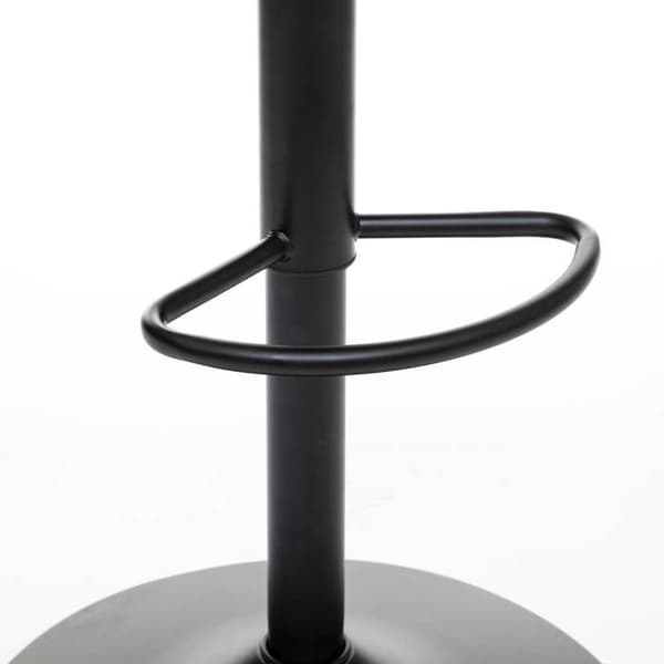 Justerbar barstol - ATMOSPHERA - Aiko - Svart - Metall - Modern skandinavisk stil