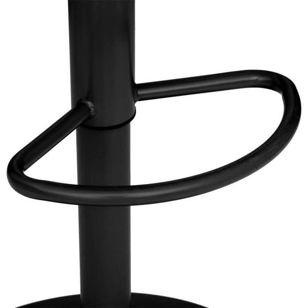Justerbar barstol - ATMOSPHERA - Aiko - Svart - Metall - Modern skandinavisk stil