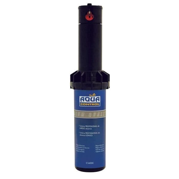 Irrigationsturbin - AQUA CONTROL - Paket med 5 - Färg Svart - Höjd 18.7 cm - Diameter 10.5 cm