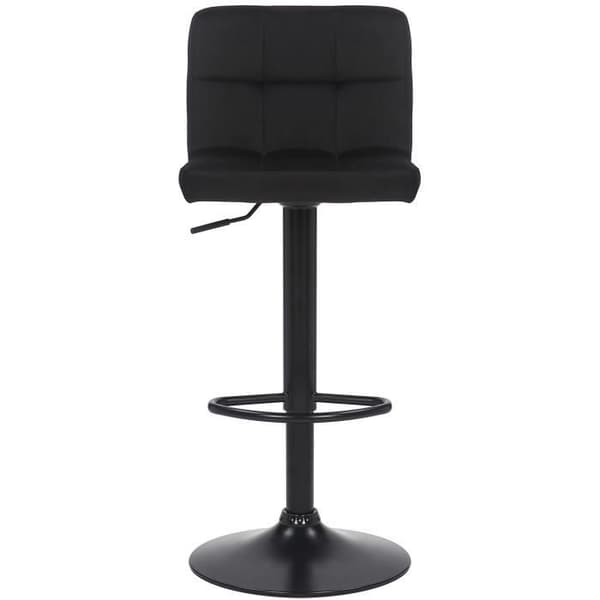 Set om 2 Barstolar - CLP - Feni - Sammet - Svart - Industriell och skandinavisk design