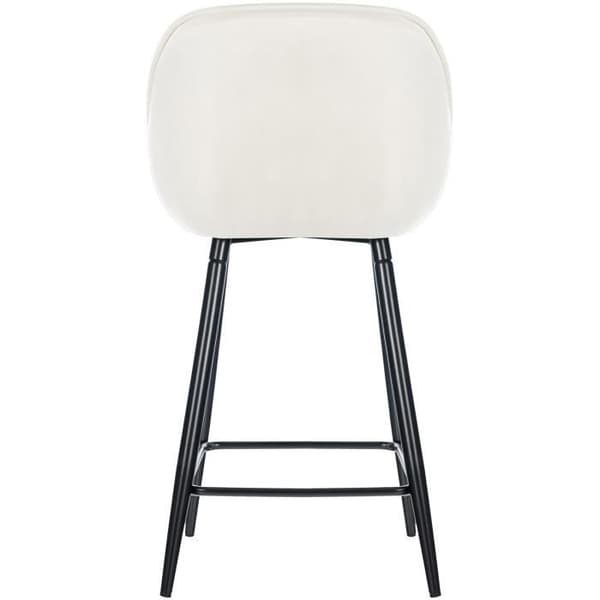Gibson Barpall - CLP - Metallben och fotstöd - Cream-Velvet