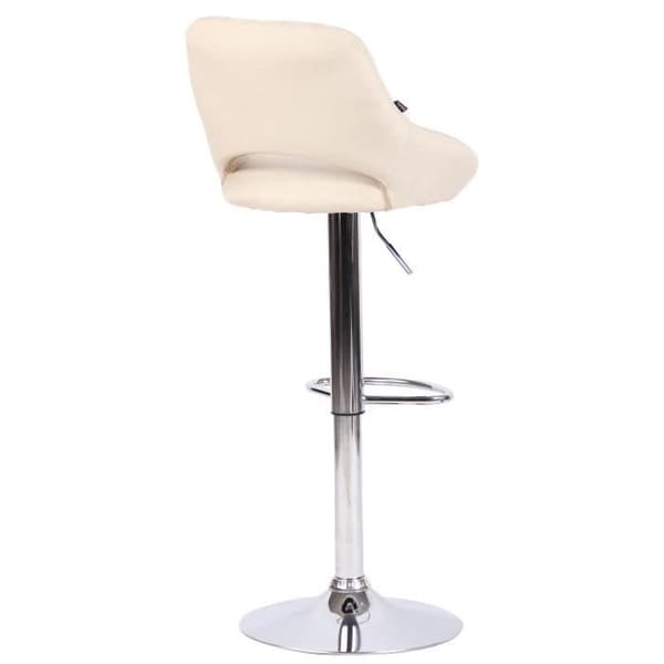 Barstol - CLP - Milet - Tyg - Justerbar i höjdled - Cream